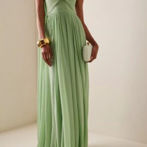Printed One Shoulder Fringe Dress